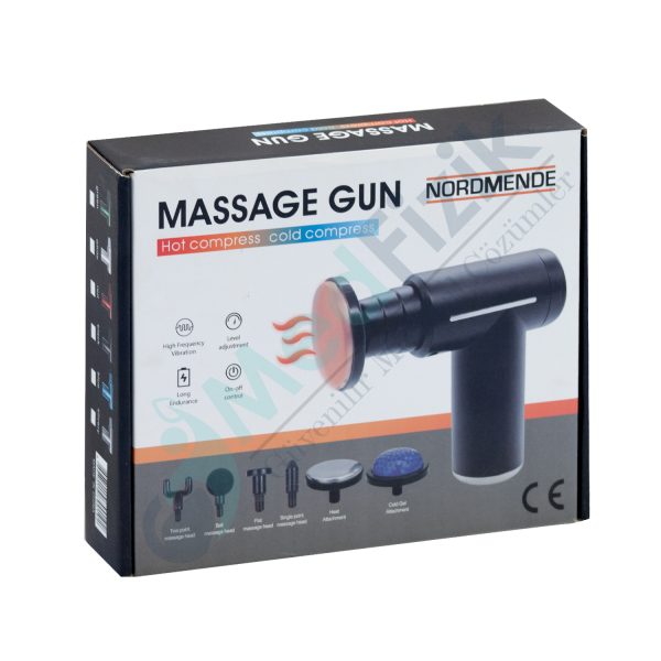 Massage Gun 6 Başlıklı Pratik Masaj Tabancası
